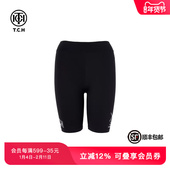裤 TCH潮牌小众松紧腰烫钻短裤 春秋新款 子女S69B236001