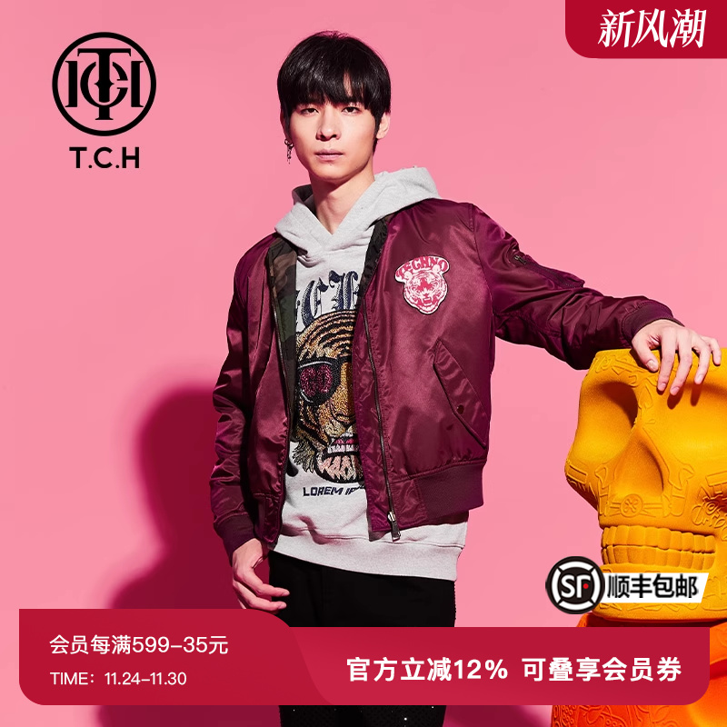 外套TCH情侣轻奢潮牌夹克