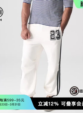 TCH轻奢春秋新款烫钻时尚宽松潮流卫裤休闲长裤T72A206031