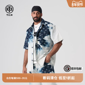 TCH潮牌春秋新款 T72B138010 男女同款 烫钻时尚 百搭牛仔衬衫