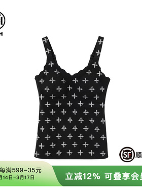 TCH私服烫钻时尚百搭带胸垫款吊带背心新款T72C03E5022