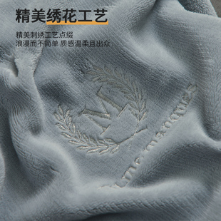 秋冬保暖双面牛奶绒乳胶枕套50X30儿童珊瑚绒记忆棉枕头套单个枕
