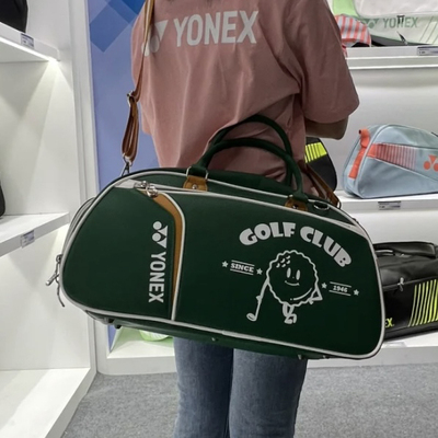 正品尤尼克斯羽毛球包运动包 波士顿包手提 单肩高尔夫包BB5854CR