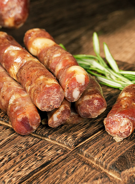 哈尔滨特产风味干肠无淀粉香肠秋林食品公司伊雅风干肠熟食腊肠