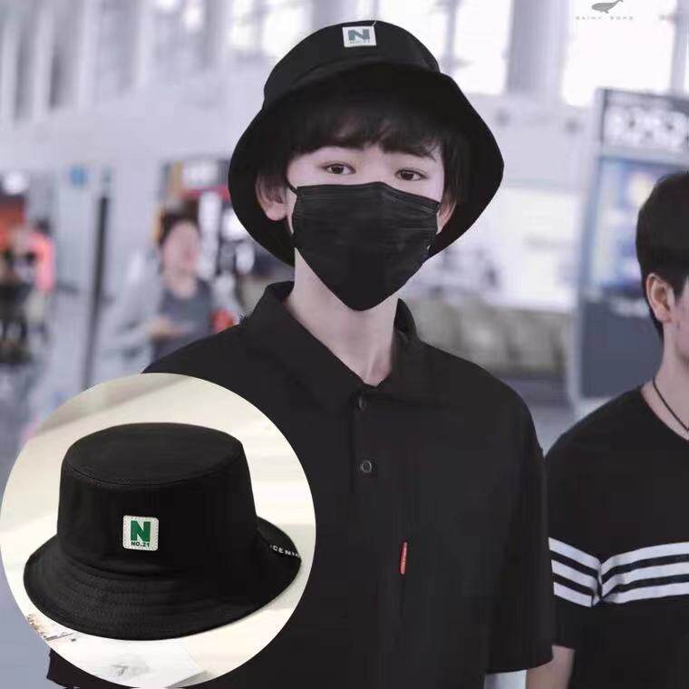 渔夫帽宋亚轩时代少年团同款四季通用男女日系嘻哈学生遮阳防晒