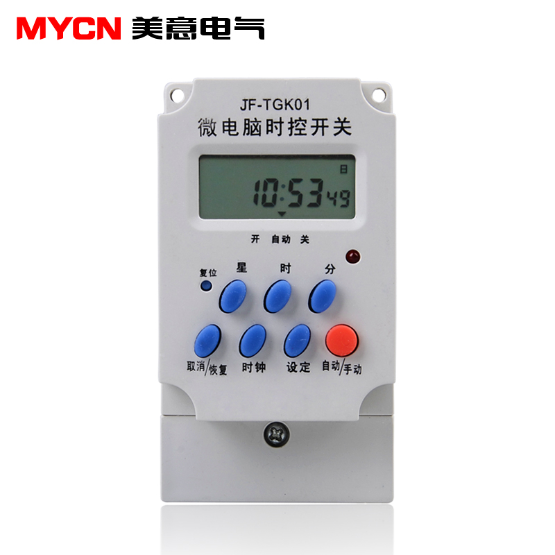 JF-TGK01型大功率定时器时控开关I定时开关时间控制器20A