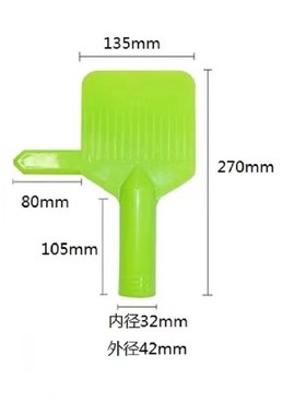 注塑ABS绿色压滤机卸料u铲滤布滤板污泥清洁铲煤泥淤泥板框卸料铲