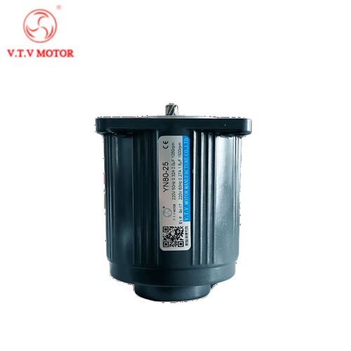 VTV调速电机YN60/70/80/90/100交流齿轮减速马达6W~250W/YN90-120