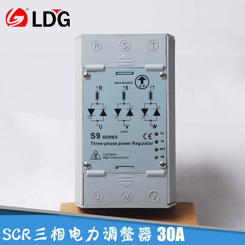 LDG SCR三相电力调整q器S93E40AA30PF 功率控制器 调功器30A