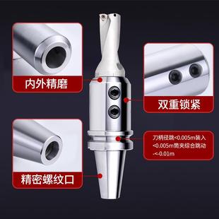 SLN10 SLN32 100 U钻快速钻刀柄 SLN40全系列 刀柄 SLN侧固式 BT40