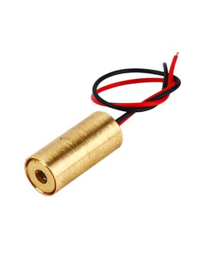 红点激光 9 *21mm十字/一字/圆点激光头配件DC直流3-4.5V激光器