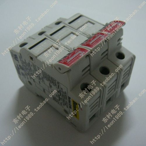 伊顿EATON Bussmann熔断器座 CHM3DU 32A 600V KTK/FNQ/FWC系列