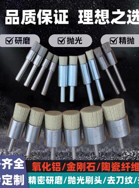 内孔平面精密抛光刷去刀纹不锈钢/钢件/铁件去硬毛刺金刚石打磨头