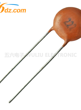 直插瓷片电容 瓷介电容 3/22/30/39/56 3PF 22PF 30PF瓷片电容器