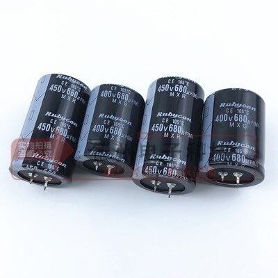 全新450V680UF电焊机400V680UF 红宝石电容30x50/35X50变频器电容