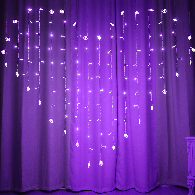 小彩灯闪灯串灯满天星挂灯窗帘灯网氛围房间布置卧室装饰灯星星灯