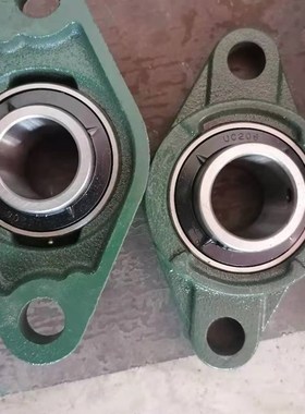 LK外球面轴承带菱形座轴承钢UCFL204ucfl205FL206FL207UCFl2.08cf