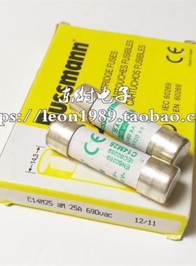 BUSSMANN保险丝 C14M25 25A C14M20/M16/M12/M10 690V 14*51mm