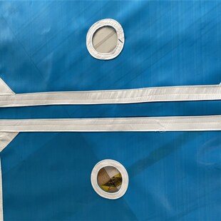 沙场专用蓝色加厚单丝 披挂片式 200/250平方1250型压滤机滤布