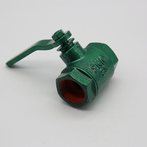 球阀铸铁烤漆绿色铁阀门内螺纹水开关4/6分铁DN15/20/25/32/40/50