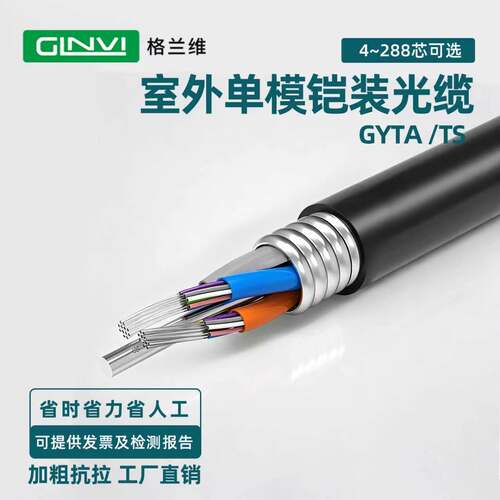 国标电信级室外凯装光缆GYTA