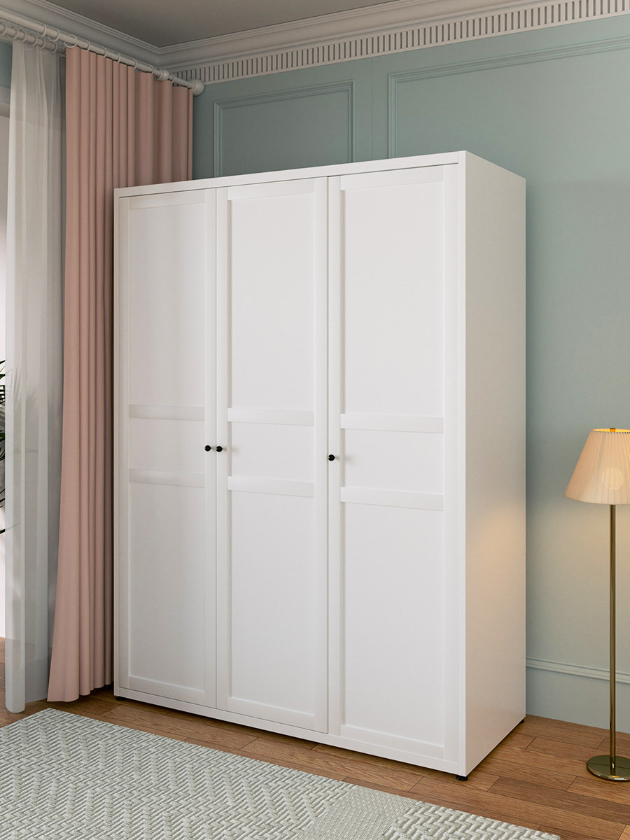 卧室抽屉储藏柜子现代简约金属带钢制家用铁艺组合轻奢大衣柜衣橱