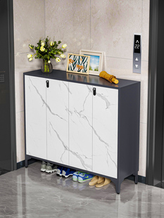 可锁鞋柜门口户用大容量密码锁储物柜钢质入口通道户外防盗鞋柜