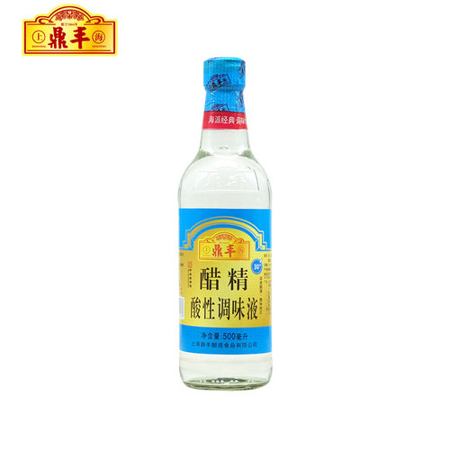 鼎丰500ml去除水垢异味食用白醋