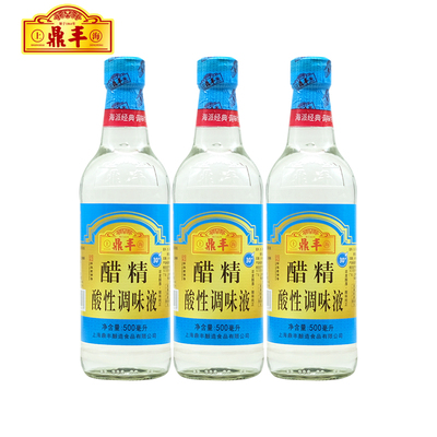 鼎丰500ml高浓度食用醋泡脚除垢