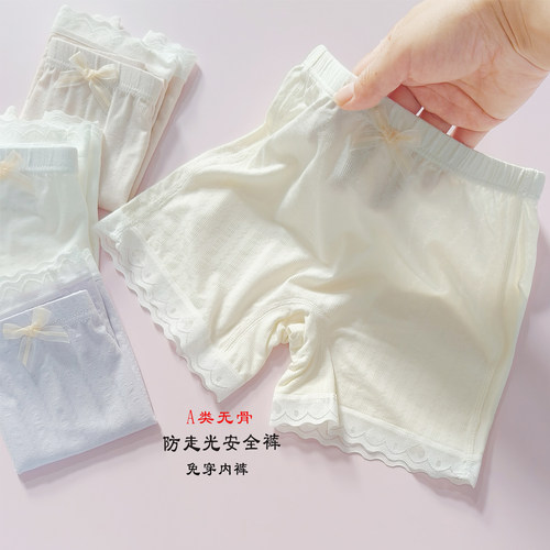 女童安全裤防走光夏季薄款平角裤