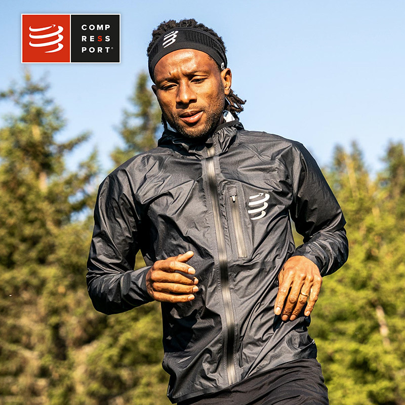 compressport运动夹克防风防水