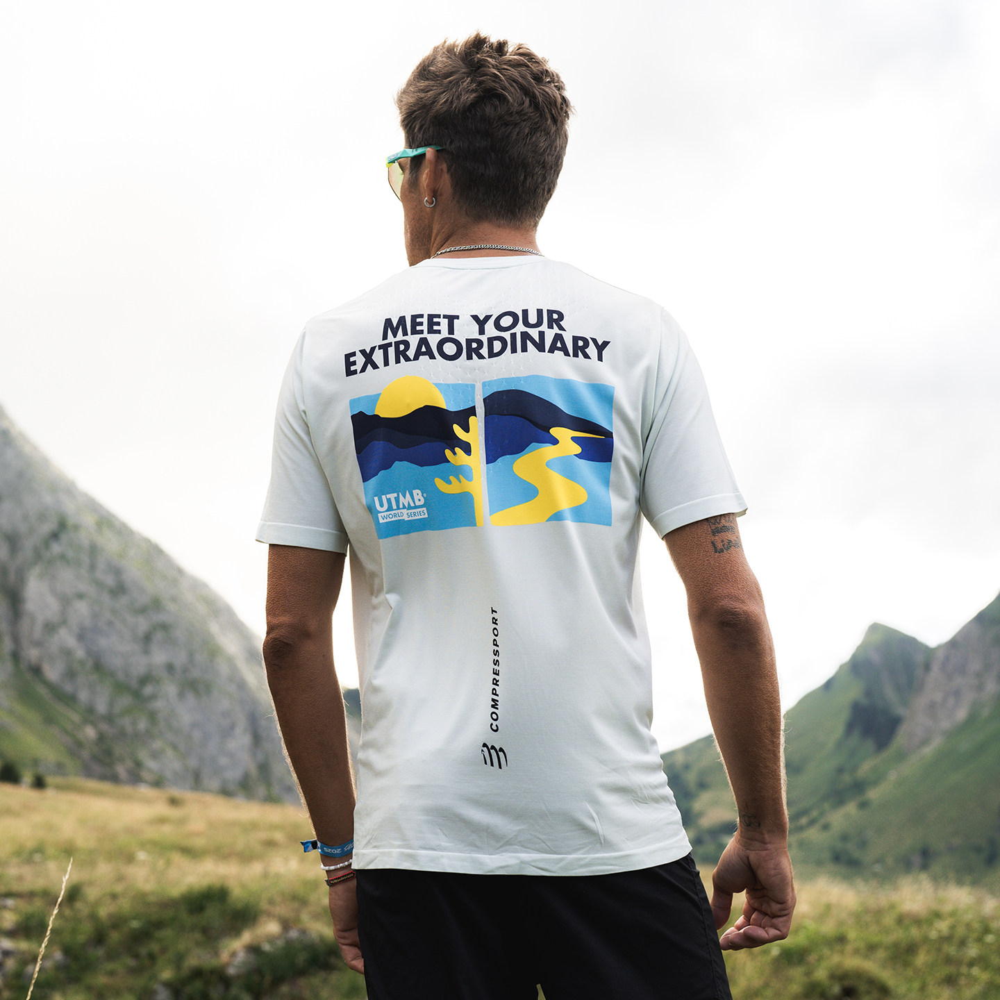 压缩运动跑步训练短袖T恤