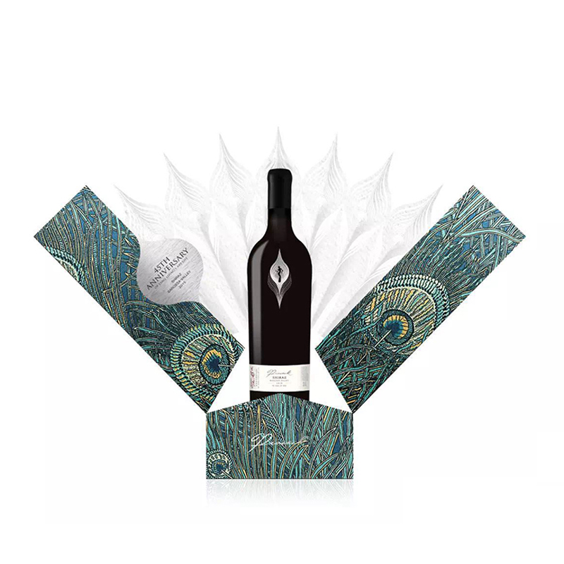 杨丽萍45周年纪念版红酒天鹅庄孔雀西拉干红葡萄750ml节日酒珍藏