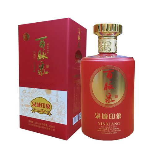 百脉泉白酒百脉泉印象浓香白酒