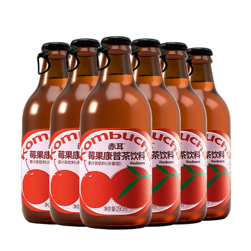 赤耳莓果康普茶饮料290ml