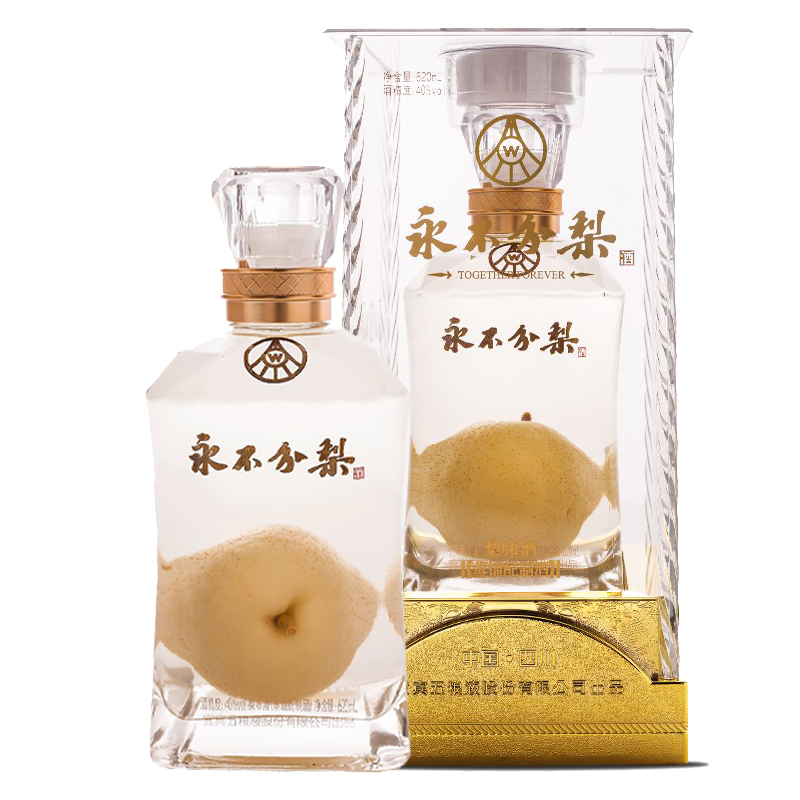 永不分梨酒620ml晶玻礼盒
