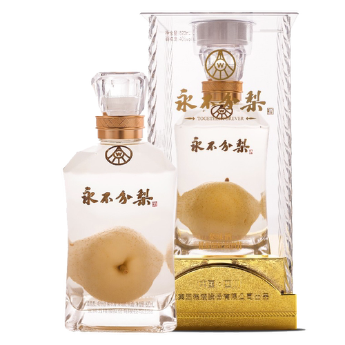 永不分梨酒620ml晶玻礼盒