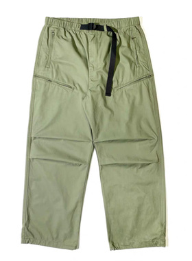 BEAMS BSL BalloonCargo日系斜拉链工装男女款休闲直筒长裤伞兵裤