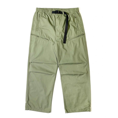 BEAMS BSL BalloonCargo日系斜拉链工装男女款休闲直筒长裤伞兵裤