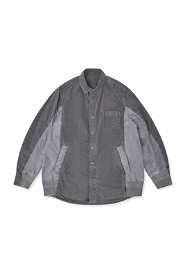 26SS萨卡衣陈小春同款工装风街拍宽松休闲百搭长袖衬衫外套