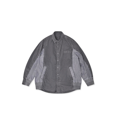 26SS萨卡衣陈小春同款工装风街拍宽松休闲百搭长袖衬衫外套