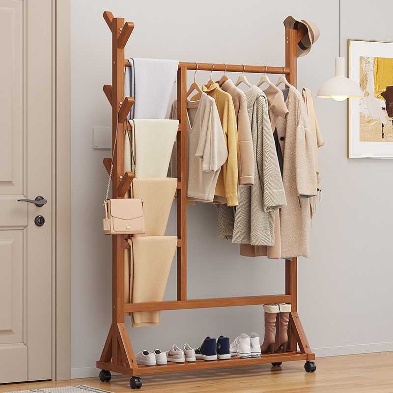 WAWJ移动衣帽架树杈造型