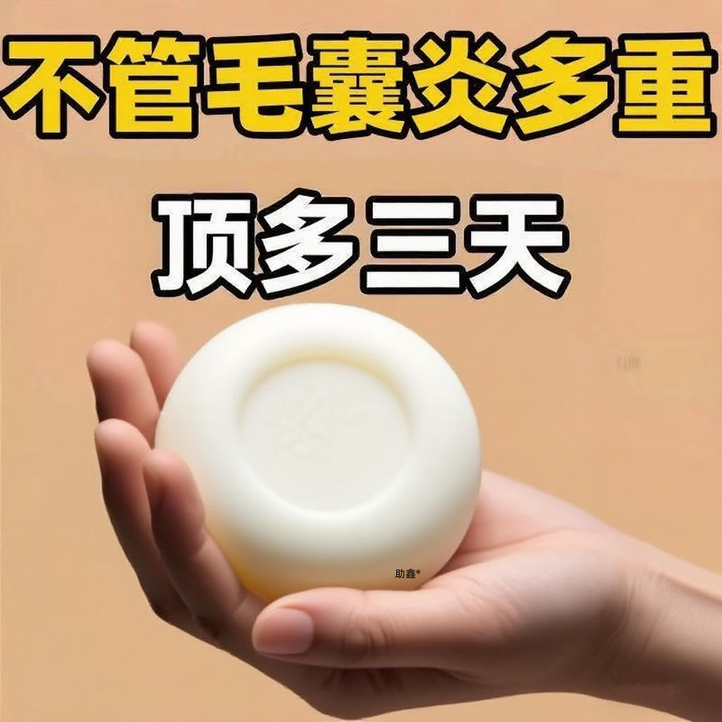 硫磺皂毛囊炎香皂马拉色菌药皮背上后背长痘痘除螨祛痘痒疼沐浴露