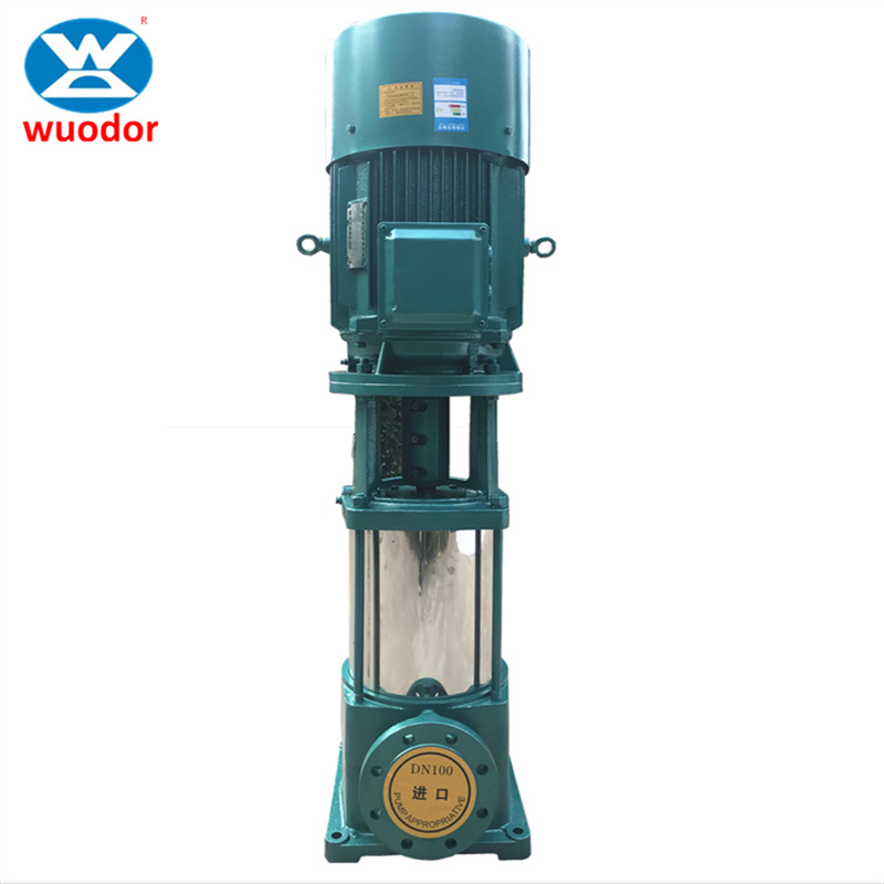 不锈钢304自来水管道多级泵 91米扬程增压自吸水泵100GDL100-20X6