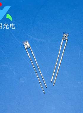 234白发红LED直插发光二极管红色灯珠 长脚高亮红灯