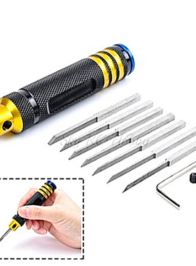 模型0.1替换改造1.0军模高达套装-MS012雕刻刀刻线mmGK式五金工具