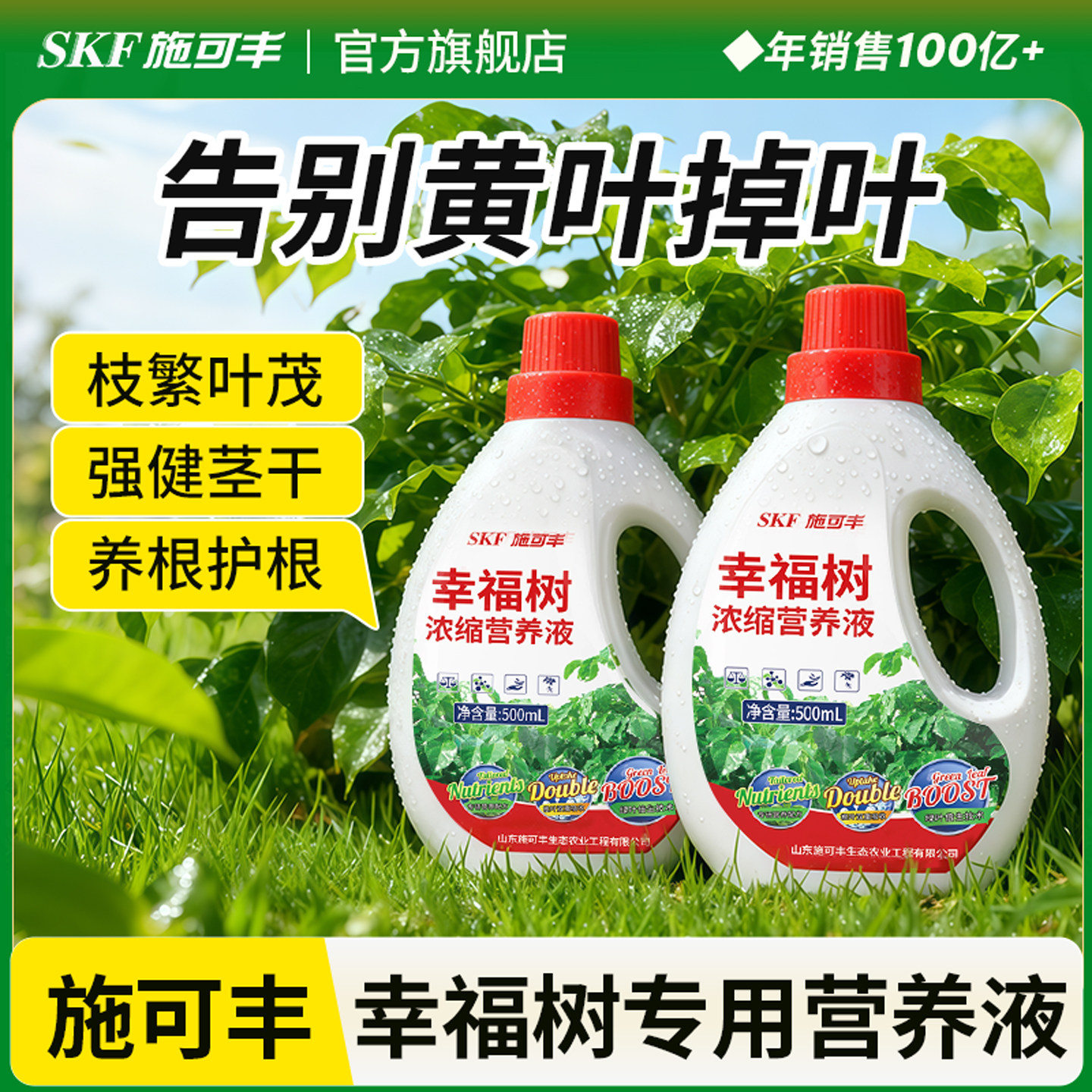 施可丰幸福树专用营养液肥料专治叶子干枯落叶阳台绿植盆栽植物用,鲜花速递/花卉仿真/绿植园艺,家庭园艺肥料,淘宝优惠券,粉丝福利购,淘宝优惠卷