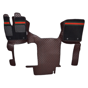 重汽豪沃轻卡七星悍将H3H5M2统帅T3T5脚垫豪曼全包围装饰4米2国六