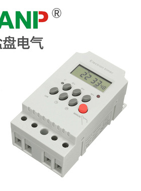 YANP/盐盘 KG316T-II 时控开关定时器AC220V时间控制器3V芯片 12V
