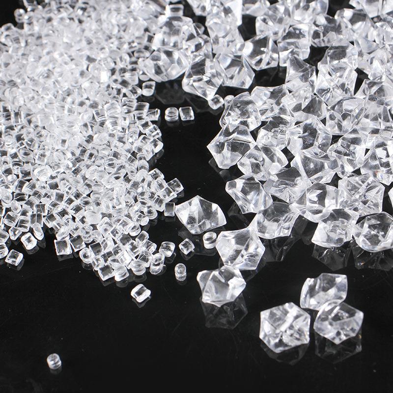 仿真碎冰块模型透明亚克力冰块DIY食玩过家家冰沙杯配件摄影道具